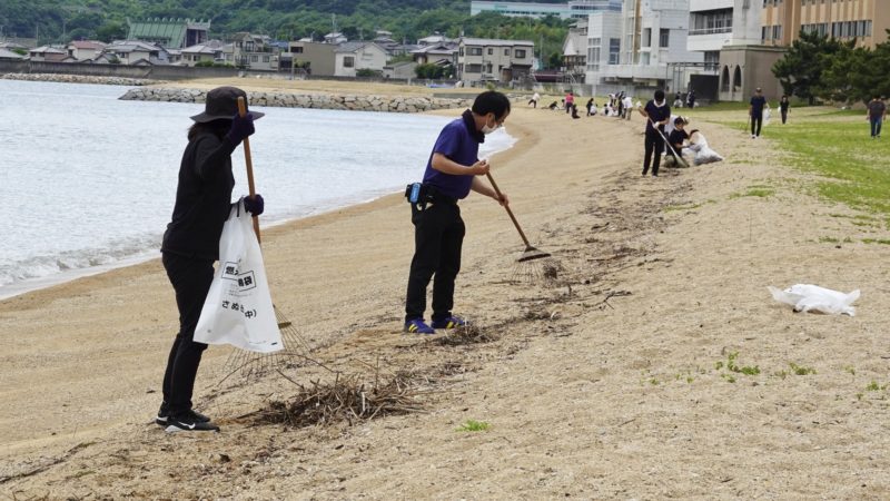 【第5回】津田の松原 合同海岸清掃を行いました